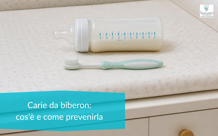 copertina carie da biberon